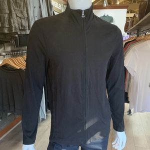 James Perse Zip Up Lightweight Shirt Size 3